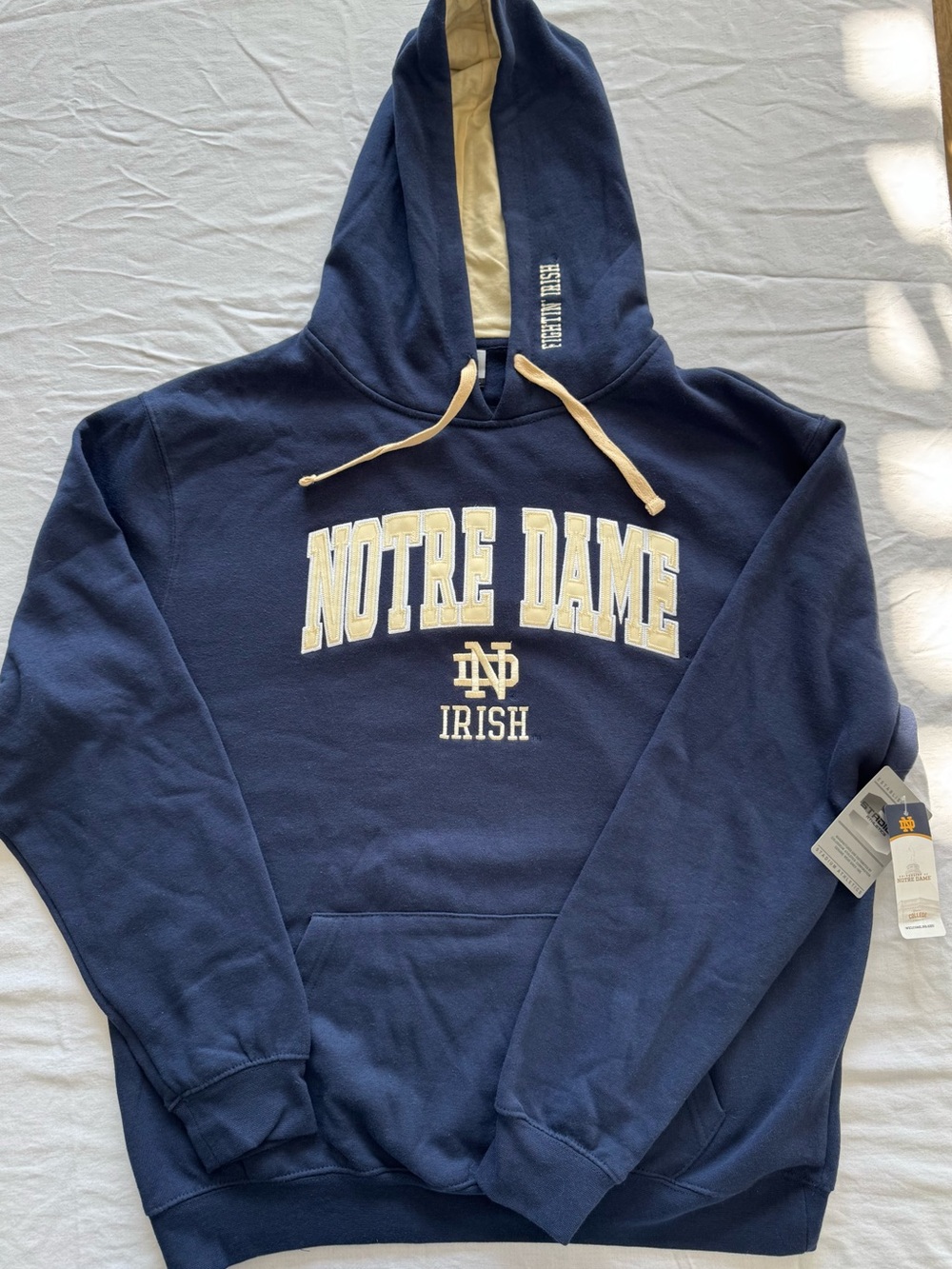 Notre Dame Irish Navy Hoodie Sweatshirt